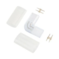 Коннектор-L для двухстороннего гибкого неона 8х16мм Neon-Night 134-063