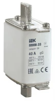 Вставка плавкая ППНИ-33 40А габарит 00 IEK DPP10-040