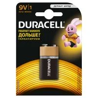 Элемент питания алкалиновый "крона" 6LR61/MN 1604/ВР-1 (блист.1шт) Duracell 00000754