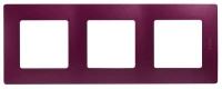 Рамка 3-м Etika сливовый IEK 672563