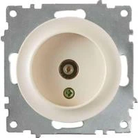 Механизм розетки антенной TV 1-м СП Florence беж. 1E21101301 OneKeyElectro 2172796