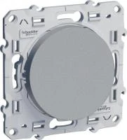 Механизм выключателя 1-кл. СП Odace 10А IP21 (сх. 1) алюм. SchE S53R201