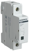 Расцепитель независимый РН47 на DIN-рейку GENERICA MVA21D-RN-G