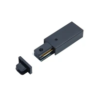 Ввод питания PRB-BL с заглушкой для шинопровода RB черн. IN HOME 4690612060705