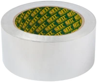 Лента алюминиевая клейкая 50ммх25м FIT 11672