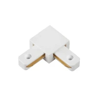 Коннектор L-образный LSB-WH для шинопровода SB бел. IN HOME 4690612060477