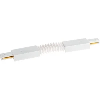 Коннектор трековый для соединения шинопровода гибкий ARTLINE пластик/медь бел. Ritter 59751 7