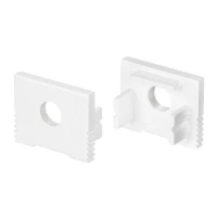 Заглушка SL-SLIM-H13M WHITE с отверстием пластик Arlight 037538