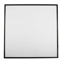 Светильник светодиодный ДВО PPL 588/G OPAL 40Вт 6500К IP40 588х588х25мм BLACK Грильято Pro JazzWay 5062047