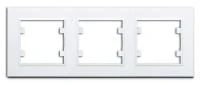 Рамка 3-м Karea горизонт. бел. Makel 56001703