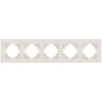 Рамка 5-местн. City беж. GUSI С1115-003