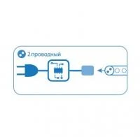 Контроллер для светодиод. Дюралайта 2W 13мм 200Вт IP44 Космос KOC-DL-2W13-control