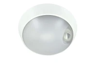 Светильник светодиодный WP 15 C 12W OP 840 D220 WH MDM 220х80мм 12Вт 4000К IP65 ЖКХ круглый пылевлагозащ. с датчиком движения бел. Русский Свет 15071523453