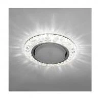 Светильник Emilia LED 53 2 70 декор. огран. полимер. со светодиод. подсвет. GX53 прозр. ИТАЛМАК IT8693