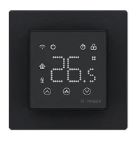 Терморегулятор Clever с Wi-Fi с комбинацией датчиков 16А черн. Ридан 21RT0109R