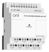 Модуль расширения входов выходов ПЛК 430 8 DI 8 RO 220В AC ONI PLR-430-EMD-08D08R-0AC-00