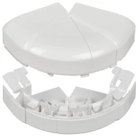 Угол для кабель-канала внешний изменяемый 60-120град. для DLP 105х50 бел. Leg 010619