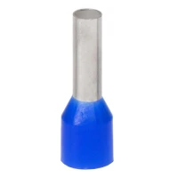 Наконечник-гильза с изолирован. фланцем для жилы 2.5кв.мм длина контактн. части 10мм син. DKC IF2.5-10BL