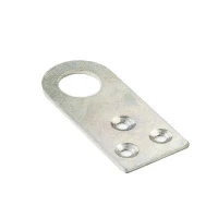 Проушина для навесн. замков 70х33 2мм прямая цинк d18мм пара Секрет Киров 12875