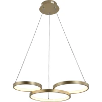 Светильник светодиодный Clara 6125-101 86Вт 3000К-6000К потолочн. с пультом модерн Rivoli Б0061835