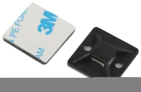 Площадка самоклеящаяся под хомуты 25х25мм NO-225-311 черн. (уп.10шт) Эра Б0066689