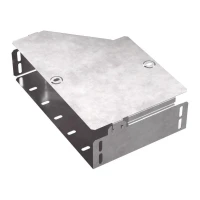 Переходник для лотка левый 300х200х80 с крышкой Стандарт Промрукав PR16.0518