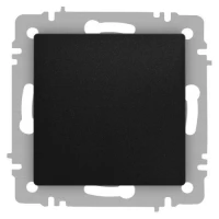 Кнопка Accent 6-109-05 10А-250В IP20 СУ антрацит Intro Б0063612