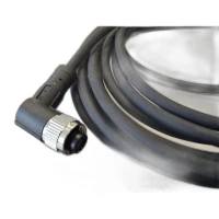 Кабель M12 4A гнездовой 5000мм угловой полиуретан свободный конец СЦМ120027-04A-2-05000 черн. СТЭЗ 185210805