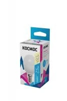 Лампа светодиодная 7.5Вт шар 3000К тепл. бел. E14 220В КОСМОС LkecLED7.5wGL45E1430