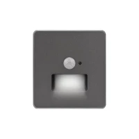 Подсветка ROUND MIELE СП настен. для ног титан Kranz KR-78-0727-2