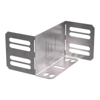 Переходник упрощенный горизонт. на 100мм H80 0.7мм Промрукав PR16.1049