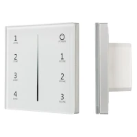 Панель SMART-P34-DIM-IN White (230В 0-10В Sens 2.4G) (IP20 пластик) Arlight 027111