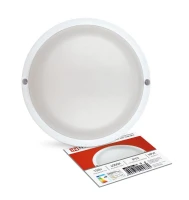 Светильник светодиодный СПП 1540-КРУГ 15Вт 4000К IP65 1350лм 140мм герметичный IN HOME 4690612044880