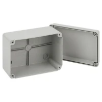 Коробка распаячная ОП 150х110х85мм приборная подъездная на винтах с гладкими стенками IP55 KORvp Эра Б0058943