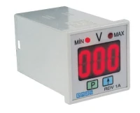 Вольтметр цифровой программируемый 0-600В 230В (1 перекл. контакт) EMAS RDV1A