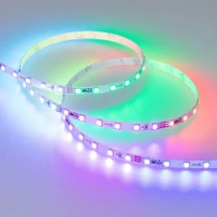 Лента светодиодная SPI-F72-7mm 24V RGB-PX6 14.4Вт/м IP20 3535 открыт. (уп.5м) Arlight 030195(2)