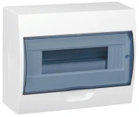 Корпус навесной ЩРН-П-12 Krepta 3 IP41 пластик. бел. IEK MKP12-N-12-40-10