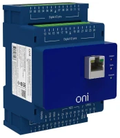 Модуль ЦПУ ПЛК 150 9 UI 10 UIO 24 DIO 24В DC без экрана ONI PLC-150-CPU-09U34U-0D