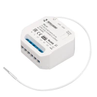 Модуль релейный TY-702-72-WTI-WTO-PS-IN 230В 2х5А TUYA Wi-Fi 433Mhz IP20 пластик INTELLIGENT ARLIGHT 043301