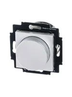 Светорегулятор поворотно-нажимной Levit 60-600Вт R жемчуж./ледяной ABB 2CHH942247A6068