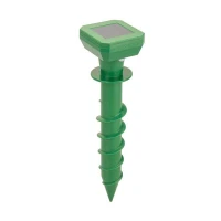 Отпугиватель кротов ультразвуковой R=25м SCREW на солнечн. батарее ЧЕТЫРЕ СЕЗОНА 71-0157-F