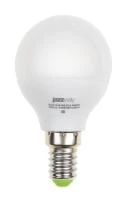 Лампа светодиодная PLED-ECO 5Вт G45 шар матовая 3000К тепл. бел. E14 400лм 230В 50Гц JazzWay 1036896A