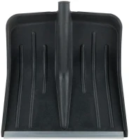 Лопата для уборки снега большая 420х420мм без черенка пластик. 68100