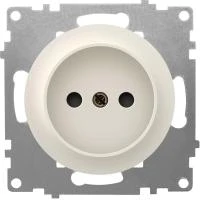 Розетка 1-м СП Florence 16А IP20 без заземл. винтов. клеммы механизм беж. (1E10301301) OneKeyElectro 2172789