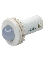 Лампа светодиодная коммутаторная СКЛ-11-Б-2-220 белая 220В AC/DC d27 сила света 20 мКд Электротехник ET514684