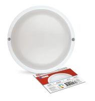 Светильник светодиодный СПП МД-2565-КРУГ 25Вт 6500К IP65 2250лм 175мм герметичный с микроволновым датчиком IN HOME 4690612049328