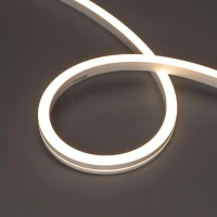 Лента светодиодная MOONLIGHT-SIDE-A140-12x17mm 24V Warm 3000К 9.6Вт/м IP67 wire x2 боков. вывод кабеля герметичная (уп.5м) Arlight 042784