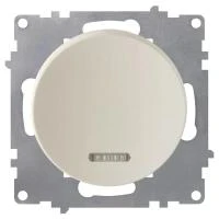 Выключатель 1-кл. СП Florence 10А IP20 с подсветкой механизм беж. (1E31701301) OneKeyElectro 2172801