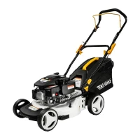 Газонокосилка бензиновая KR-430NSP несамоходная 150куб.см 43см Kranz KR-16-1235