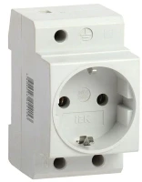 Розетка силовая РАр10-3-ОП с заземл. на DIN-рейку KARAT IEK MRD10-16